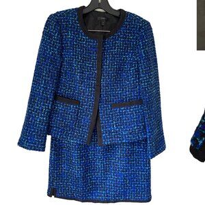 New! J.Crew tweed jacket with mini skirt suit (2 piece set)